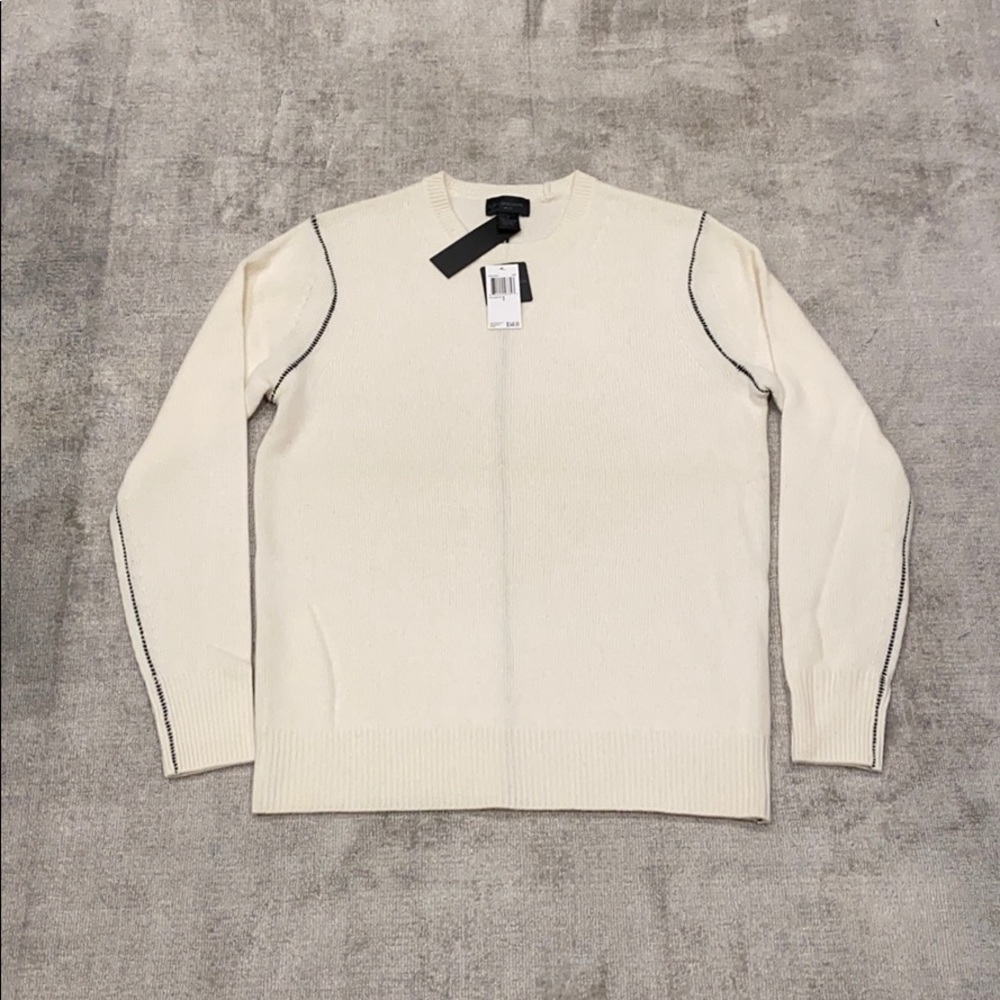 Magaschoni cream cashmere sweater